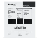 Набор Nacomi Gentleman Deep Hydration, эл. средство для мытья лица, 140 мл + масло для бороды, 40 мл + крем после бритья, 50 мл: цены и характеристики