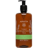 Гель для душу Apivita Tonic Mountain Tea, тонізувальний, 500 мл