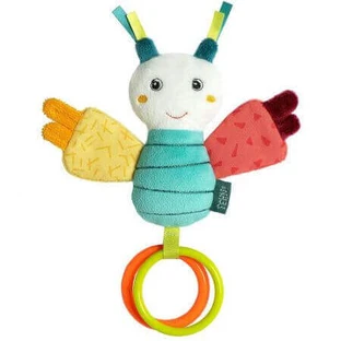 Игрушка для ловкости Мини-бабочки Dobabydoo, 0 месяцев+, Fehn