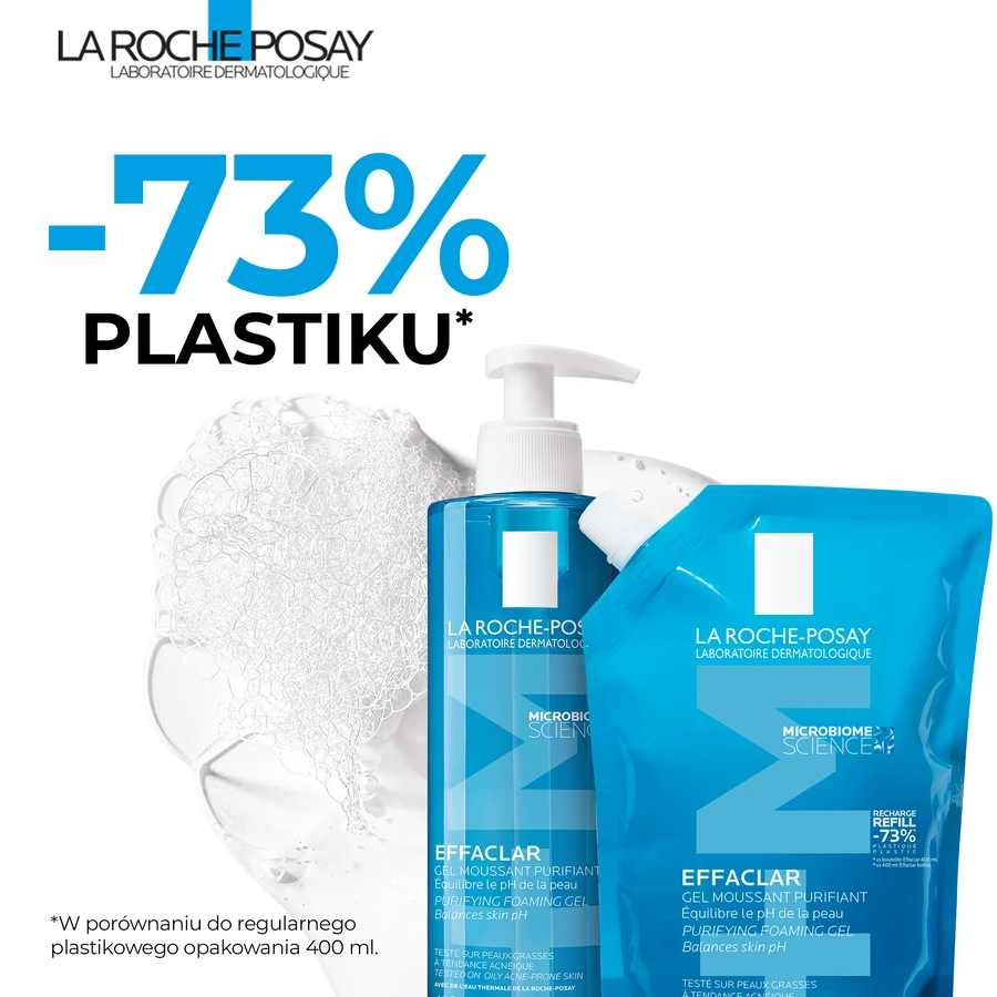La Roche-Posay Effaclar Пінка для вмивання, запасна, 400 мл: ціни та характеристики