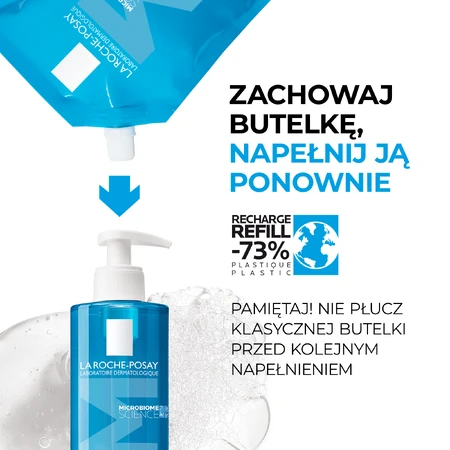 La Roche-Posay Effaclar Пінка для вмивання, запасна, 400 мл: ціни та характеристики