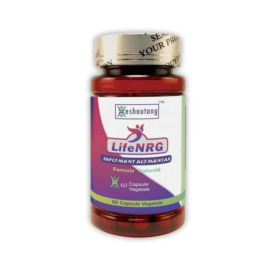 LifeNRG, 60 капсул, Qingdao Heshoutang: ціни та характеристики