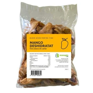 Манго зневоднене без цукру, 250 г, Managis