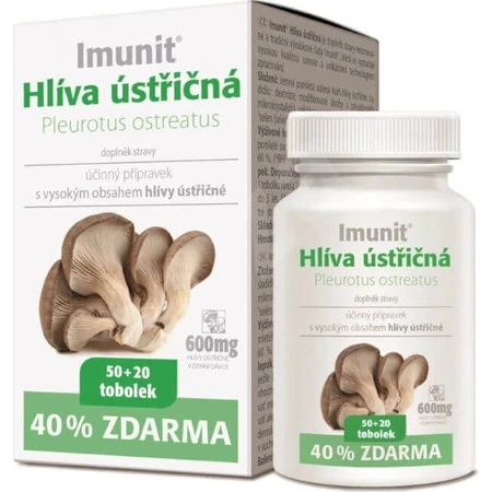 Imunit HLIVA вешенка 1×210 cps, пищевая добавка: цены и характеристики