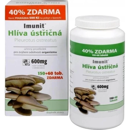 Imunit HLIVA вешенка 1×210 cps, пищевая добавка: цены и характеристики