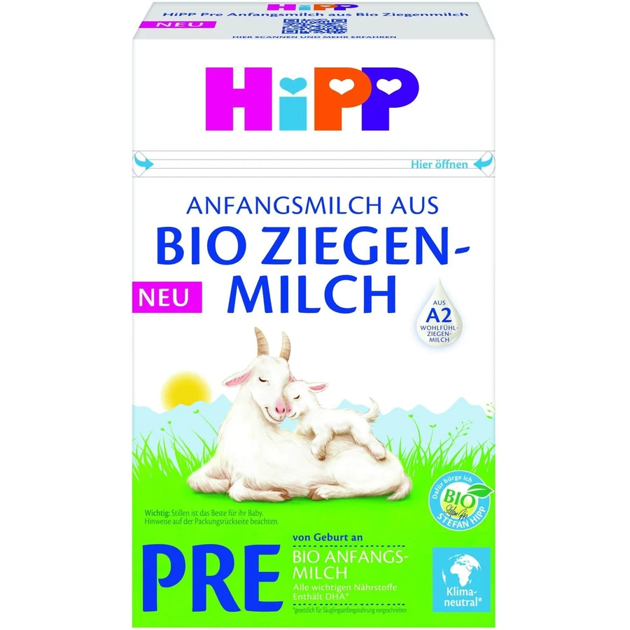 Сухая смесь HiPP Pre Органическая на основе козьего молока для детей с рождения, 400 г: цены и характеристики