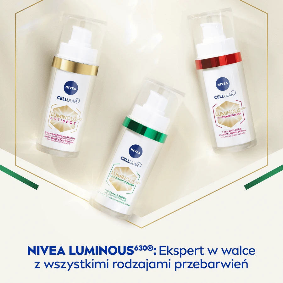 Nivea Cellular Luminous 630 Сироватка від гіперпігментації постакне, 30 мл: ціни та характеристики