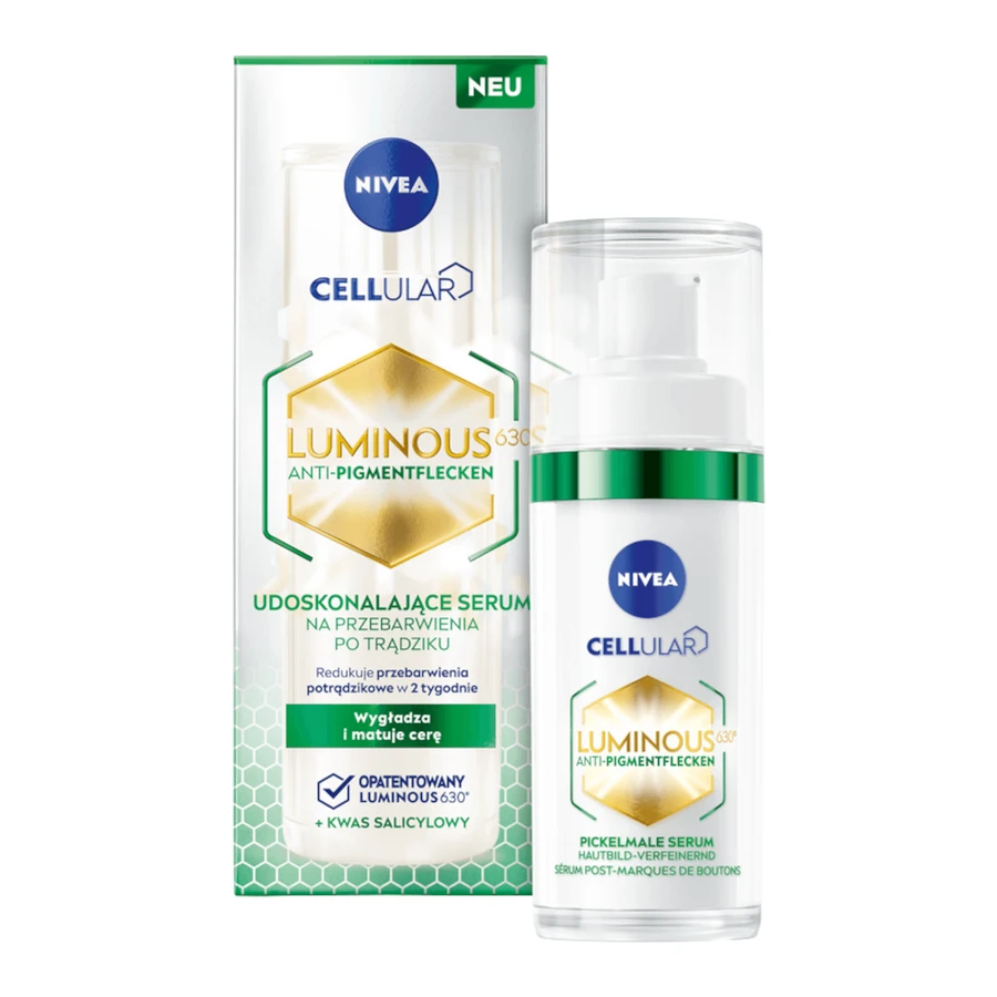 Nivea Cellular Luminous 630 Сироватка від гіперпігментації постакне, 30 мл: ціни та характеристики