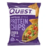 Quest Tortilla Style Protein Chips, Протеиновые чипсы, со вкусом тако, 32 г.