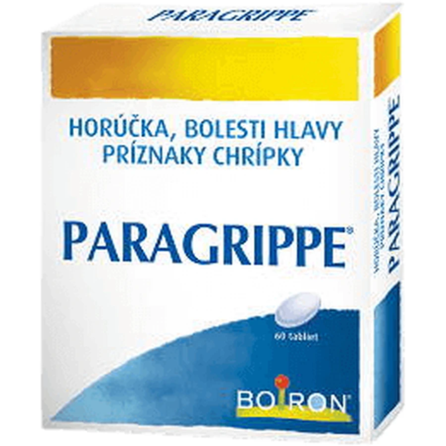 Boiron Paragrippe 60 таблеток: цены и характеристики