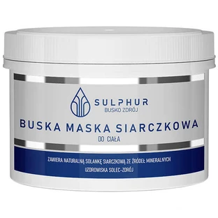Сульфідна маска для тіла Buska, 500 г - тривалий термін зберігання!