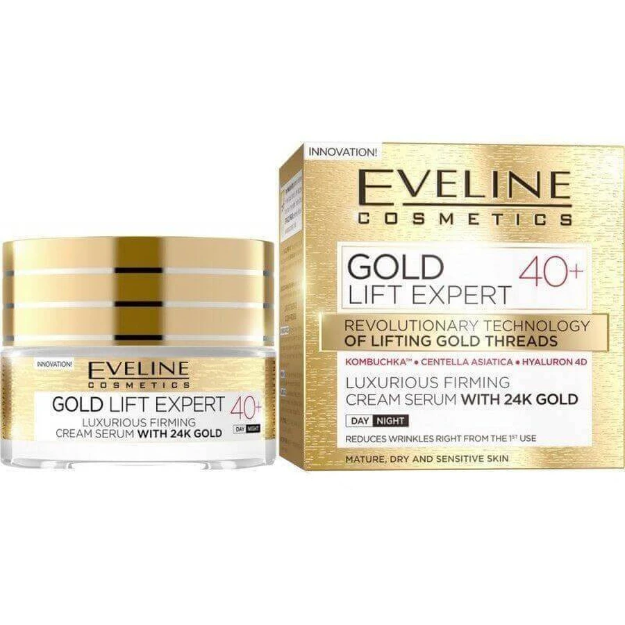 Eveline Gold Lift Expert Дневной и ночной крем 40+ 50 мл: цены и характеристики