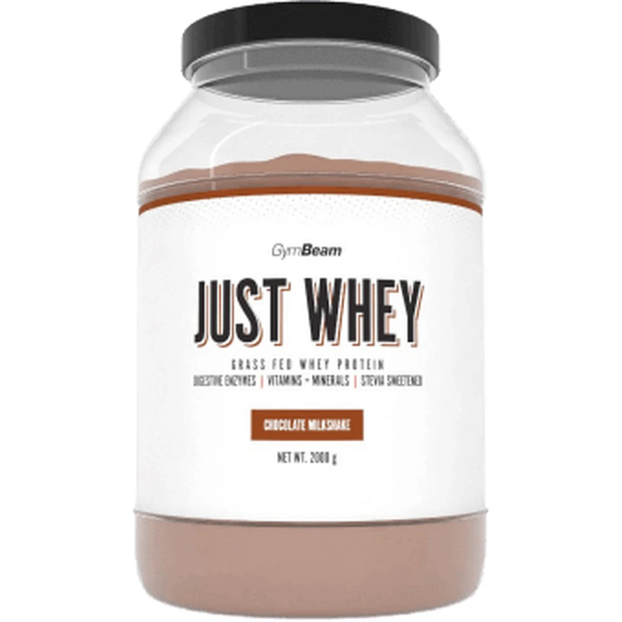 GymBeam Just Whey білий шоколад кокос 2000 г: ціни та характеристики