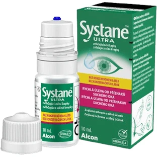 Увлажняющие глазные капли Systane ULTRA 10 мл