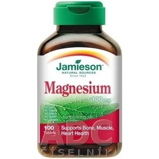 JAMIESON MAGNESIUM 100 мг 1×100 табл, магній