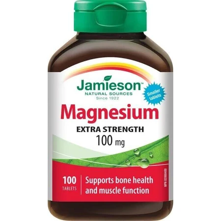 JAMIESON MAGNESIUM 100 мг 1×100 табл, магній: ціни та характеристики