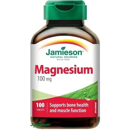 JAMIESON MAGNESIUM 100 мг 1×100 табл, магній: ціни та характеристики