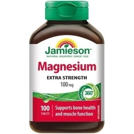 JAMIESON MAGNESIUM 100 мг 1×100 табл, магній: ціни та характеристики