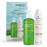 Sesderma Hidraloe, лосьйон для тіла з алое вера, 250 мл + Repaskin, сонцезахисний спрей, SPF 50+, 200 мл