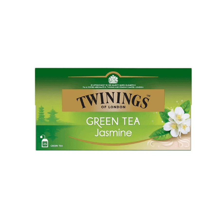 Зеленый чай с ароматом жасмина, 25 пакетиков, Twinings: цены и характеристики