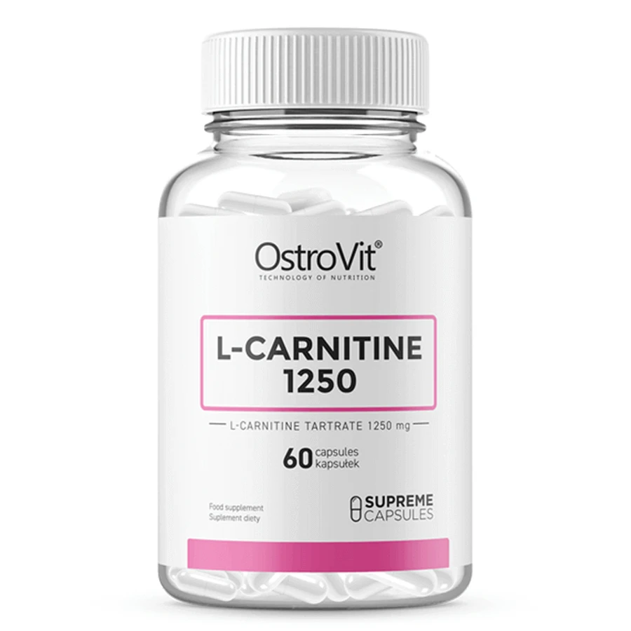 L-карнитин 1250, 60 капсул, OstroVit: цены и характеристики