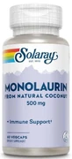 Монолаурин 500 мг Solaray Monolaurin, 60 капсул