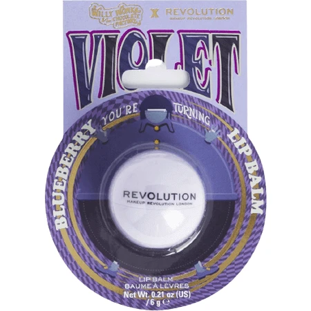 Revolution x Willy Wonka Blueberry, бальзам для губ 6 г: цены и характеристики