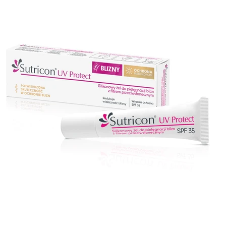 Sutricon UV Protect, силіконовий засіб для догляду за рубцями, 15 мл: ціни та характеристики