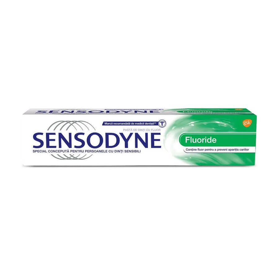 Зубная паста Sensodyne Fluoride Sensodyne, 100 мл, гск: цены и характеристики