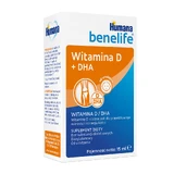 Humana Benelife Вітамін D + DHA, від народження, 15 мл