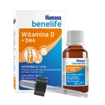 Humana Benelife Вітамін D + DHA, від народження, 15 мл: ціни та характеристики