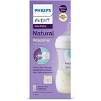 Пляшечка Philips Avent Natural Response з клапаном AirFree 260 мл, ведмедик, 1м+: ціни та характеристики