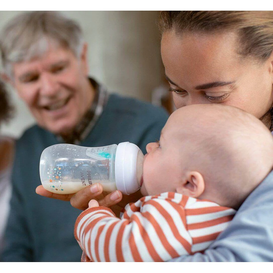 Пляшечка Philips Avent Natural Response з клапаном AirFree 260 мл, ведмедик, 1м+: ціни та характеристики