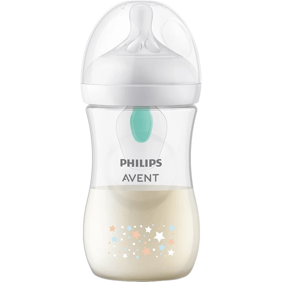 Пляшечка Philips Avent Natural Response з клапаном AirFree 260 мл, ведмедик, 1м+: ціни та характеристики