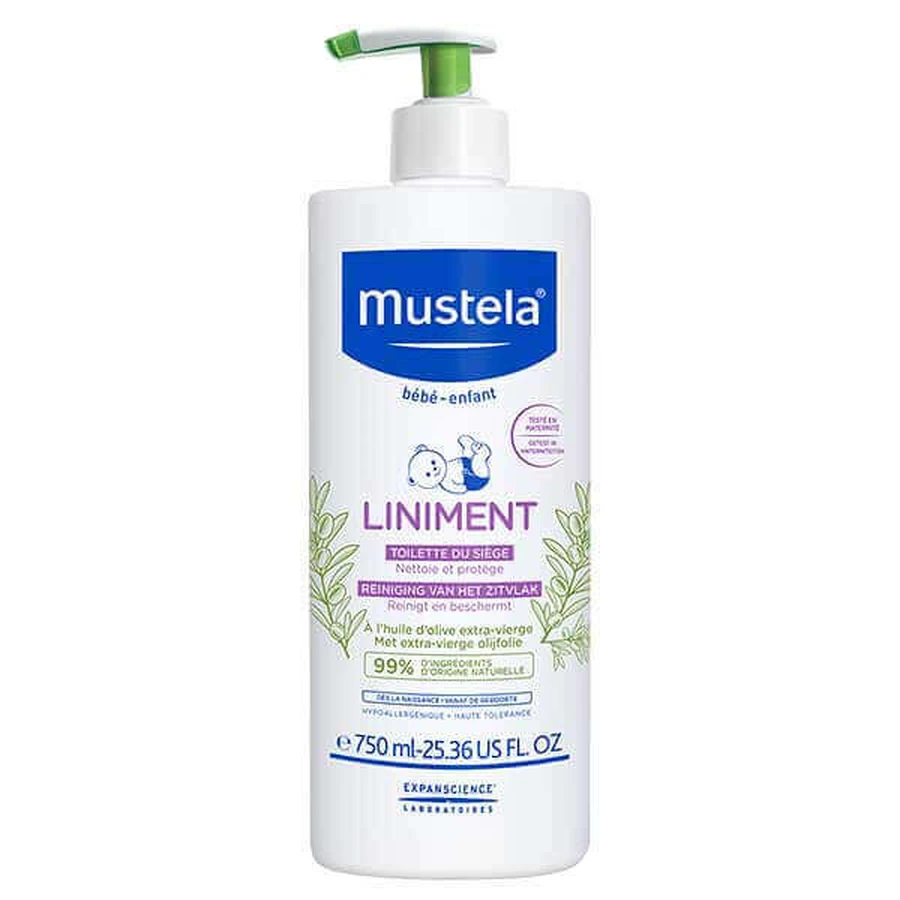 Mustela, Лінімент-емульсія, 750 мл: ціни та характеристики