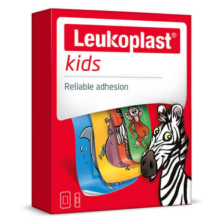 Лейкопластир Leukoplast Kids, пластир, 12 шт.: ціни та характеристики