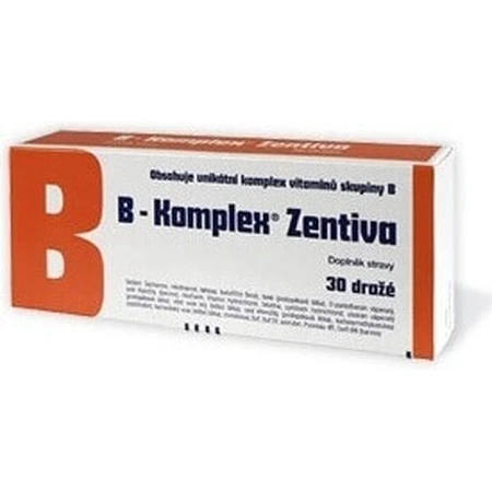 В-комплекс Зентіва 30 табл 1×30 табл, вітамін В: ціни та характеристики