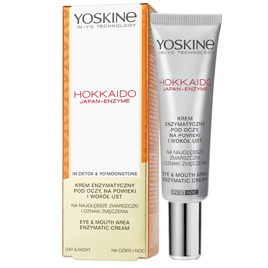 Yoskine Hokkaido Japan-Enzyme, энзимный крем для глаз, век и губ, 15 мл.: цены и характеристики