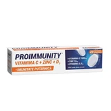 Proimmunity Вітамін С + Цинк + D3, 20 шипучих таблеток, Fiterman