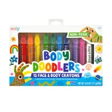 Мелки для рисования на лице и коже Body Doodlers, +6 лет, 12 штук, Ooly