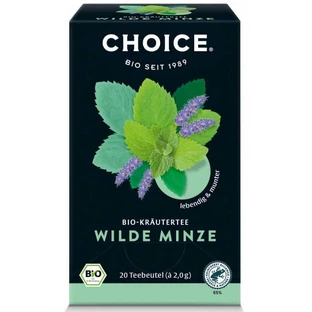 Органічний чай з дикої м'яти Choice, 20 пакетиків, Yogi Tea