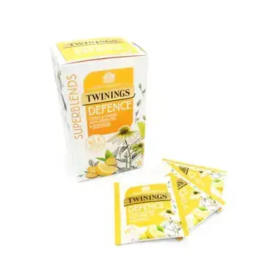 Фіточай для імунітету Superblends Defence, 18 пакетиків, Twinings: ціни та характеристики