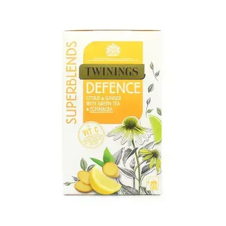 Фіточай для імунітету Superblends Defence, 18 пакетиків, Twinings: ціни та характеристики