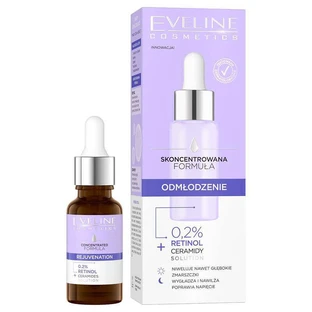 Eveline Cosmetics Concentrated Formula, омолаживающая сыворотка, 0,2% ретинола, 18 мл