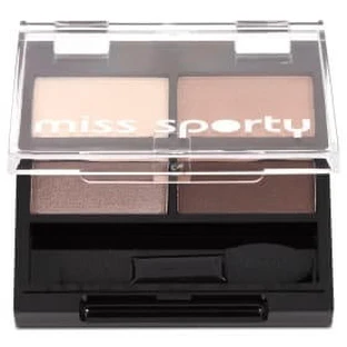 Тіні для повік Miss Sporty Studio Colour Quattro Тіні для повік Colour Quattro 403 Smoky Brown Eyes, 5 г