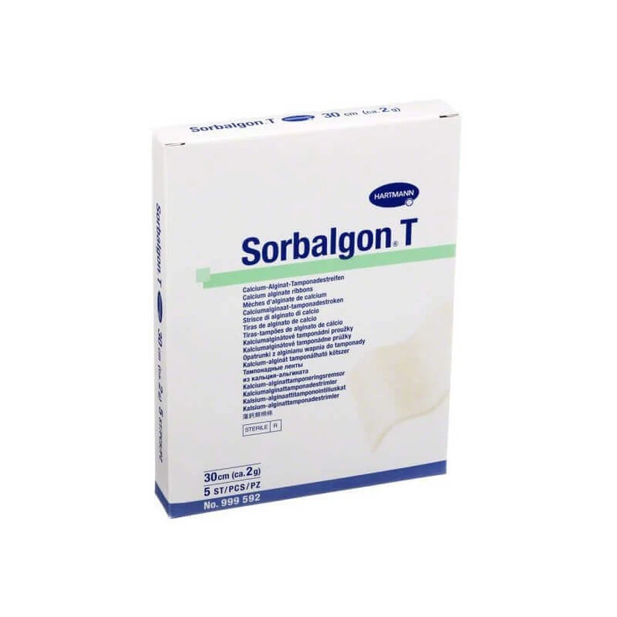 Перевязочный материал Hartmann Sorbalgon T 30 см, 5 штук: цены и характеристики