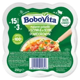 BoboVita Dinner, макаронные звездочки с ветчиной в томатном соусе, 250 г