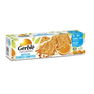 Печенье с засахаренной цитрусовой цедрой, 360 г, Gerble Expert Dietetic
