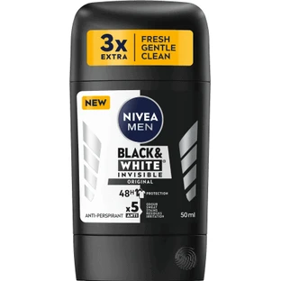 Nivea MEN Дезодорант-стік brbai B&W Power, 50 мл