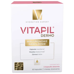 Vitapil Dermo Гіалуроноване зволоження, 60 капсул